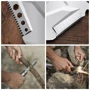 Лопата Naturehike Multifunctional outdoor shovel NH20GJ002 серебристый (6927595761847) фото 4