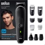 Машинка для стрижки (триммер) Braun MGK 5440: Зона применения Универсальный, Для бороды, Для бровей, Для головы, Для носа, Для окантовки, Для усов
