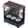 Корпус GameMax Vista MB: Типоразмер Mini-Tower