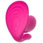 Вібромасажер з анальним та кліторальним стимулятором, та підігрівом BOSS Remote wearable vibrator Pink (BS561007-3)