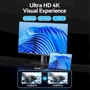 Адаптер Vention Adapter USB-C to RJ45+2xUSB3.0+SD/TF+USB-C+HDMI+3.5mm+PD 100W (TQMHB) фото 3