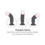 Вибратор Vibrating Cock Flesh, 17,5х4,8 см
