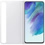 Чехол для телефонов Samsung Clear View Cover White (EF-ZG990CWEGRU) for Samsung G990 Galaxy S21 FE: Материал TPU (термополиуретан) и поликарбонат