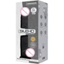 Фаллоимитатор SilexD Kingston Black (MODEL 15in) двухслойный