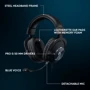 Наушники Logitech G Pro X SE Lightspeed Black (981-001470) фото 7