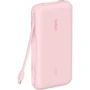 Зовнішній акумулятор Belkin Power Bank 20000mAh Integrated Cable USB-C 30W Pink (BPB024HQPK)