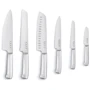 Набор кухонных ножей SMEG 7 предметов (KBSF02WH)
