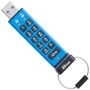 USB-флешка Kingston 8GB DataTraveler 2000 Keypad Access USB 3.1 Blue (DT2000/8GB): Обсяг пам'яті 8 GB