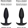 Анальная пробка Dorcel WAVY PLUG