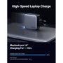 Зарядное устройство Ugreen Wall Charger 2xUSB-C CD254 GaN 100W Black (50327): Тип сетевое