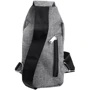 Мужская сумка-слинг DNK Leather серая (DNK-JOKER-4-BAG-7) фото 11