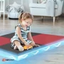 Мат и коврик для тренажера Hop-Sport EVA 2см HS-A020PM - 4 частей красно-черный фото 9