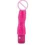 Силиконовый вибратор FanZone Monochrome Magenta, 16,5х4,3 см