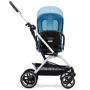 Прогулянковий візок Cybex Eezy S Twist+ 2 SLV Beach Blue з бампером (522001117): Кількість блоків 1