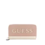Жіноча сумка тоут + гаманець Guess рожевий (GU0727W): Фактура Матовая, Гладкая