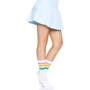 Носки женские в полоску Leg Avenue Pride crew socks Pansexual, 37–43 размер