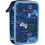 Пенал Astrabag AC2 Game Go 2 отделения без наполнения синий (503021025)
