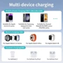 Зарядное устройство Hoco Wireless Charger CQ3 Noble Folding 3in1 Magnetic Black фото 10