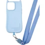 Чохол для iPhone TPU Case Getman Cat with straps Blue for iPhone 14 Pro: Колір синий