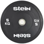 Блин для штанги и гантели Stein 5 кг бамперный (IR5200-5)