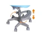 Детское кресло Evo-kids Mio-2 KZ (арт.Y-408 KZ): Глубина, см 32-38