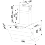 Вытяжка Beko HCA62541W: Тип воздухоочистителя Рециркуляция, Отвод