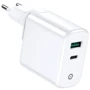 Зарядное устройство Infinix Wall Charger XC05 USB+USB-C 20W White with USB-C Cable