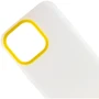 Чехол для iPhone Mobile Case TPU+PC Bichromatic Matte / Yellow for iPhone 13 Pro: Цвет желтый