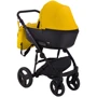 Коляска 2 в 1 Bair Mirello кожа 100% М-40/30 желтый — черный (623867): Возможность установки люльки есть