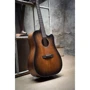 Гітара CORT Core-DC Mahogany (Open Pore Black Burst) w/case: Кількість струн 6