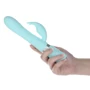 Роскошный вибратор Pillow Talk Lively Teal с кристаллом Сваровски для точки G