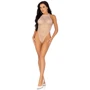 Боди-сетка Leg Avenue Net snap crotch tank bodysuit White, one size