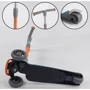 Самокат триколісний Best Scooter складаний алюмінієвий кермо, 3 колеса PU зі світлом Blue / Orange (102032): Максимальне допустиме навантаження, кг 60