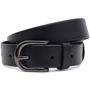 Жіночий ремінь Borsa Leather чорний (110v1genw26-black)