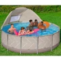 Бассейн Bestway 396-107 см (561FY) (фильтрующий насос, лестница, покрытие бассейна, тент бассейна, ремонтная заплатка) фото 2