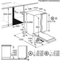 Встраиваемая посудомоечная машина AEG FSK83717P: Цвет белый