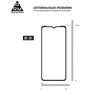 Аксессуар для смартфона ArmorStandart Tempered Glass Pro Black for Nokia С20 (ARM58809) фото 4