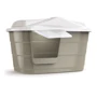 Дом-туалет 2 в 1 Georplast Villa для мелких животных 57.5x38.5x37 см в ассортименте (10524)