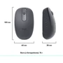 Мышь Logitech M196 Bluetooth Grey (910-007459) фото 7