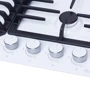 Варочная поверхность газовая Perfelli HGM 61694 WH: Количество конфорок 4