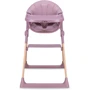 Стульчик для кормления MoMi Kala Pink: Наклон спинки нет