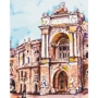 Картина за номерами Brushme Одеський театр © Мазнєва Марина 40х50 см (BS53361)