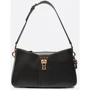 Женская сумка багет GUESS GINEVRA ELITE SHOULDER BAG черная (HWVZ8734180-BLA)