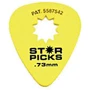 Медиатор Набор медиаторов CLEARTONE 30023 STAR PICK 12-PACK 0.73: Тип Медиатор