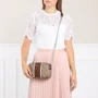 Женская сумка кросс боди Guess Cathleen Camera Bag коричневая (HWSG7737690-BRO): Тип ручки На цепочке, Плечевой ремень, Без ручки