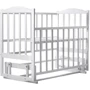Кровать Babyroom Зайчонок Z201 маятник белая (62038)