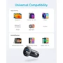 Зарядное устройство ANKER Car Charger USB+USB-C PowerDrive PD+30W+22.5W Black (A2735G11) фото 6