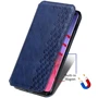 Чехол для телефонов Mobile Case Getman Cubic Blue for Xiaomi Redmi 9A: Материал искусcтвенная кожа и термополиуретан