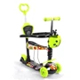 Самокат Best Scooter с защитным бампером салатовый (S 6732)