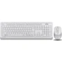 Комплект бездротовий A4Tech Fstyler FG1010 White/Grey